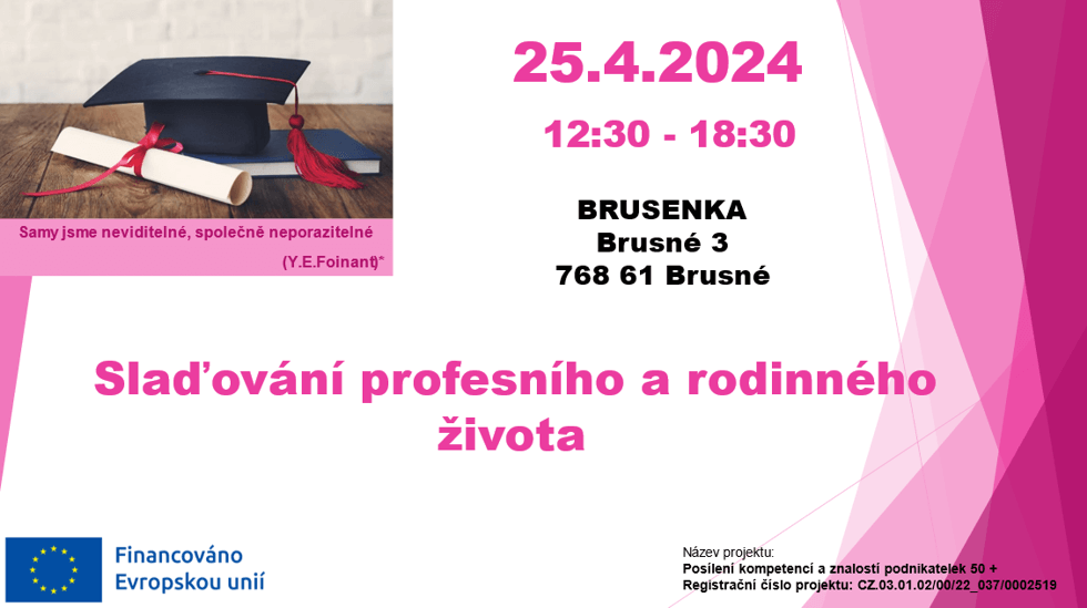 POKRAČUJEME… Rodina a profese, sladění není jednoduché